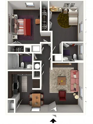 Floor plan B2