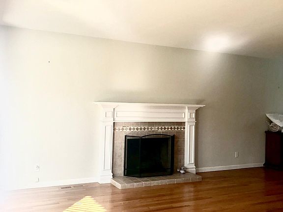 Fireplace in. Living room