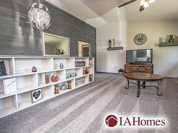 Living Room. New Carpet