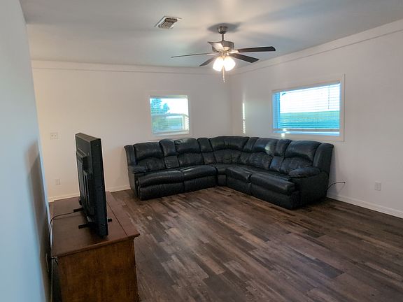 Living room and front door.