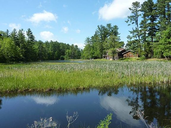 Home overlooking Pond