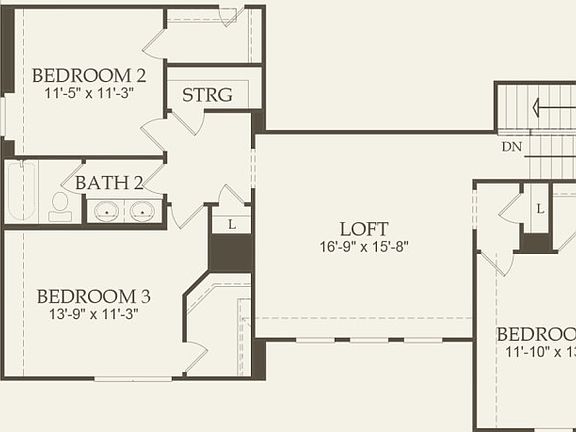 Second Floor 4 br 2.5 ba