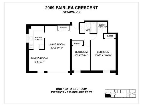 Floor plan 1001