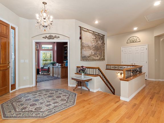 Entryway. French Doors into office/3rd bedroom.
