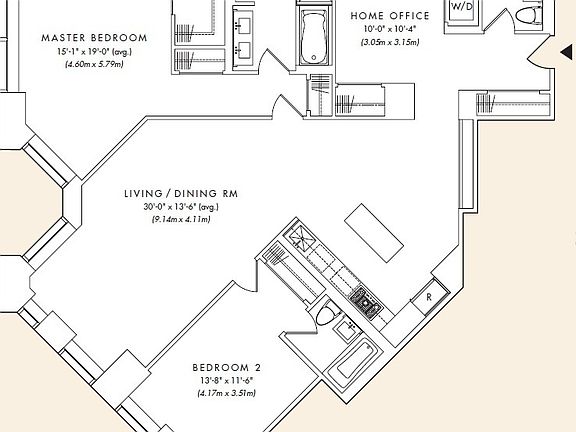 2nd image of 75 Wall St APT 36C