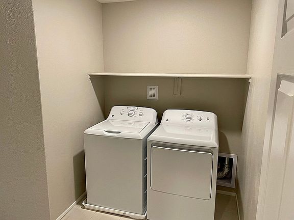 Large upstairs laundry room