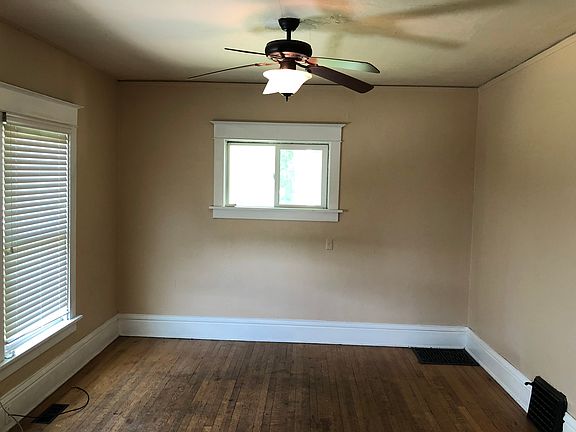 Dining room with hard wood