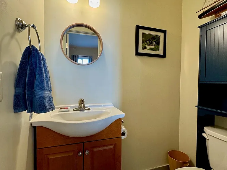 Powder Room - 1st floor off living room.