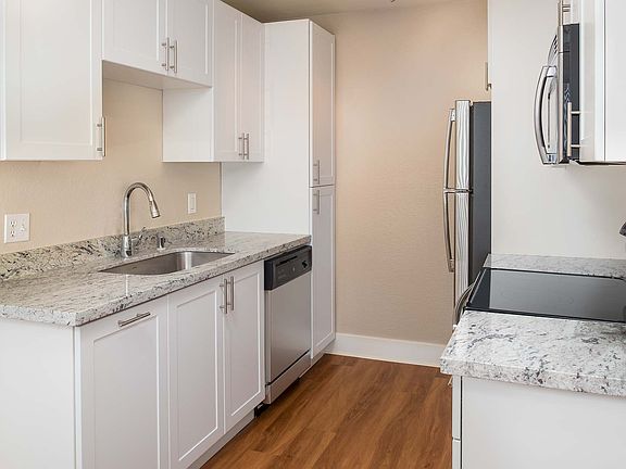 Separate dining room space adjacent to the kitchen