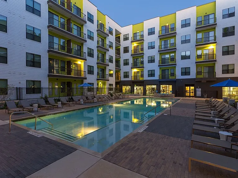 Evening Poolside