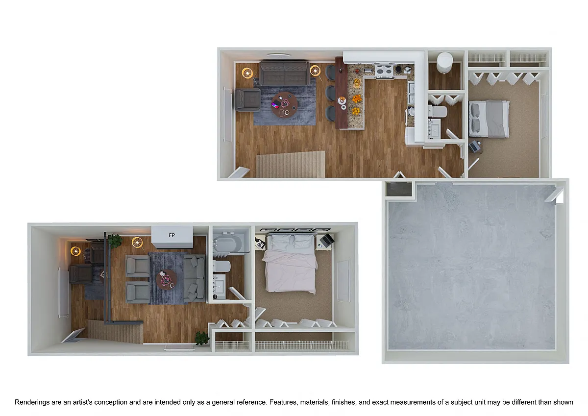 Floor plan Carol Ann B1