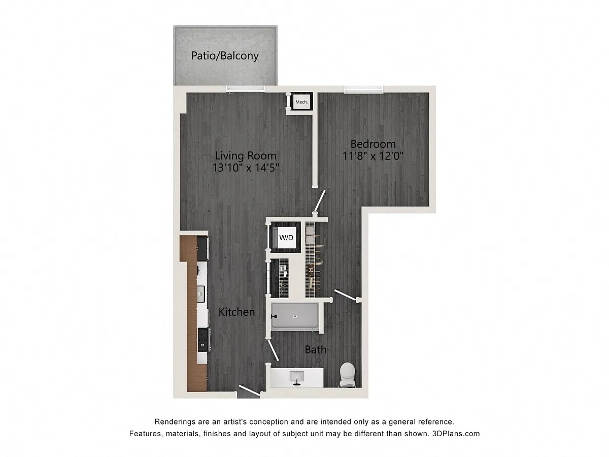 Floor plan A05