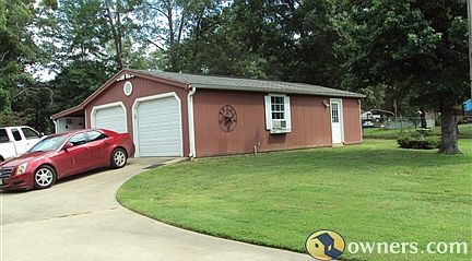 Double Car Garage with Shop on Back