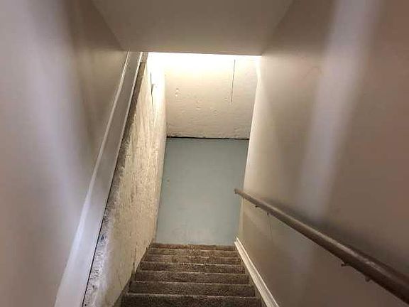 stairwell to basement
