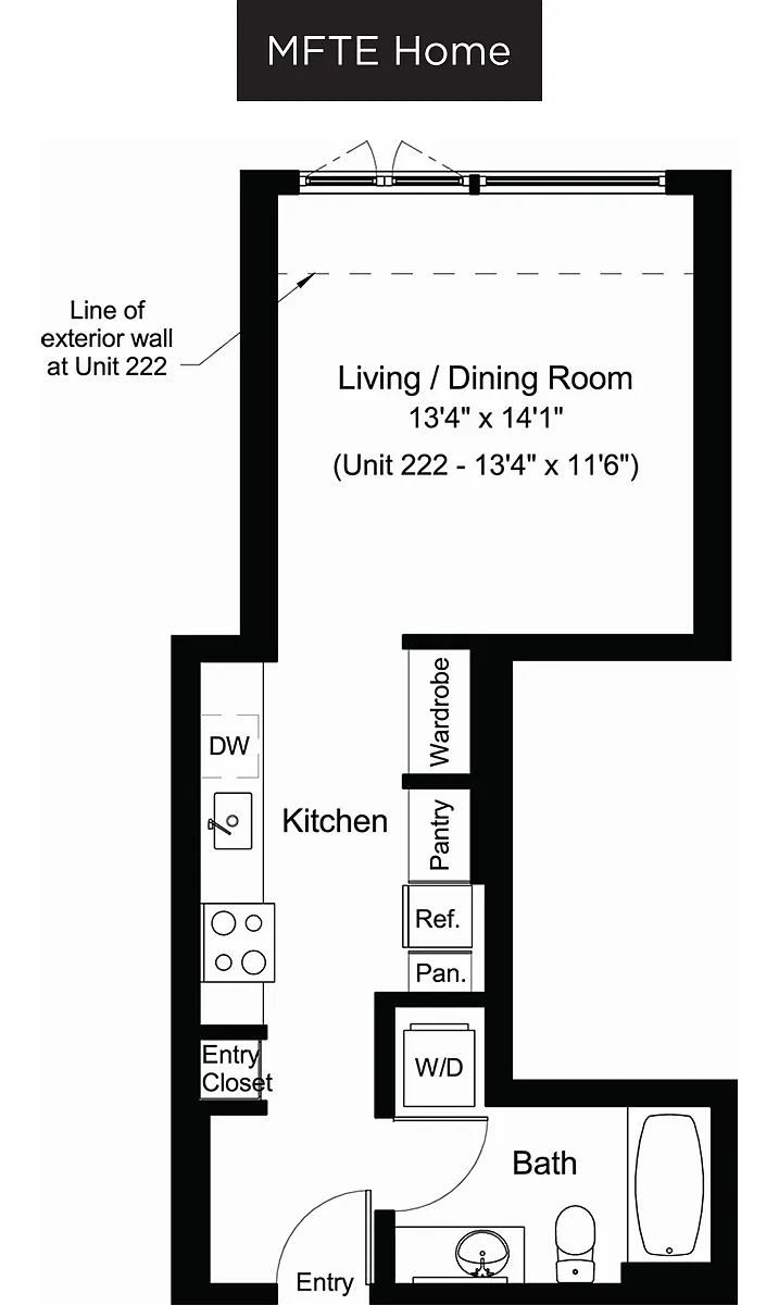 Floor plan S5-2 MFTE