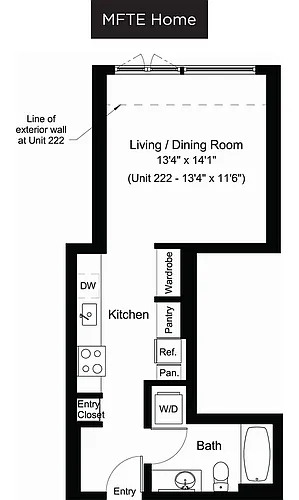 Floor plan S5-2 MFTE