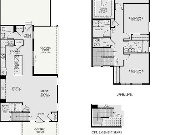 Rosemary Floor Plan