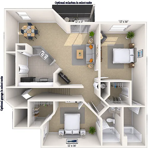 Floor plan St. Andrews