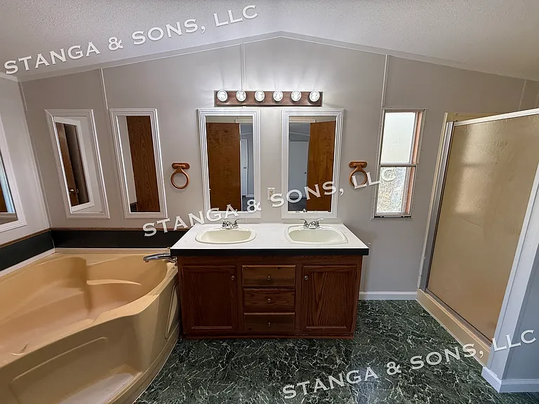 Master bathroom angle 1
