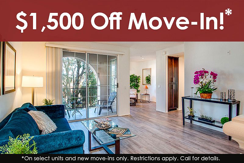$1,500 Off Move-In!*