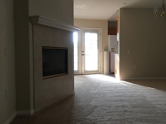 Fireplace in the living room