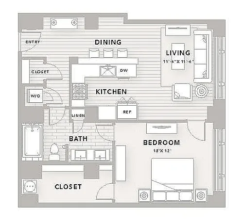 Floor plan A7