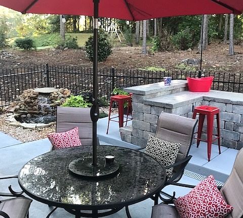 Bar area