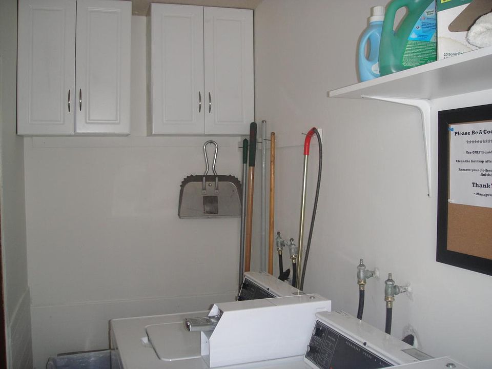 onsite laundry room