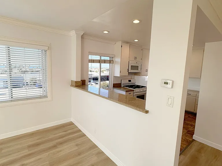 Breakfast Bar (view from living room)