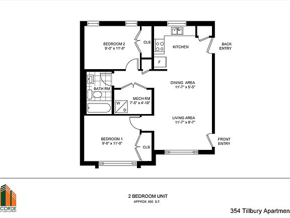2nd image of 354 Tillbury Ave #2