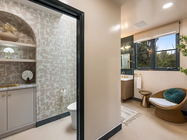 Private water closet in the master bath, offering added privacy and comfort.