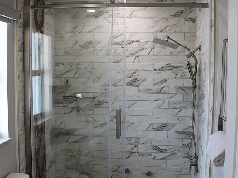 Main bathroom steam shower