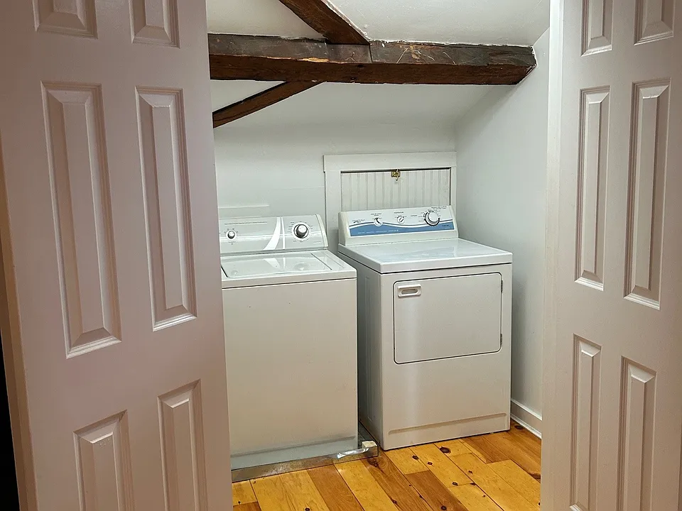 Washer and Dryer Closet
