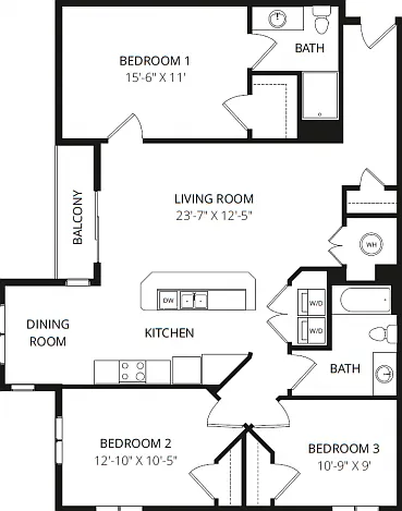 Bridges Apartment Homes — Photo 30