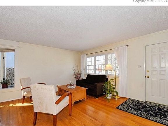 Mountain view from front of home