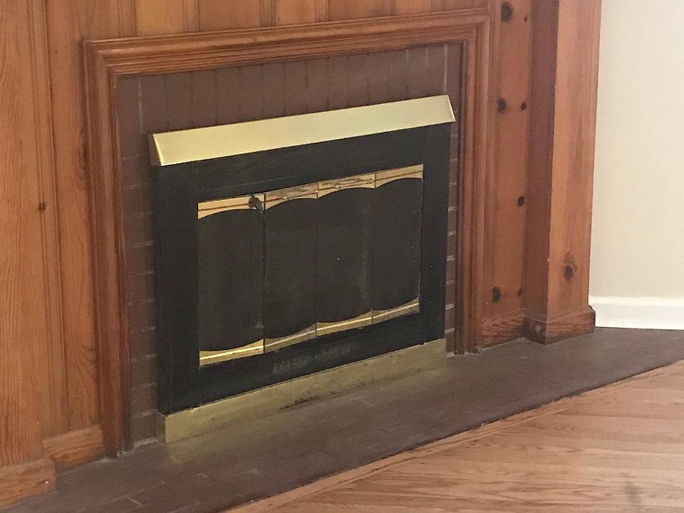 Fireplace in living room