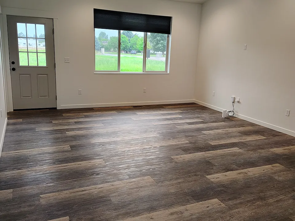 Living room, door to patio