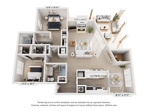 Floor plan Cypress
