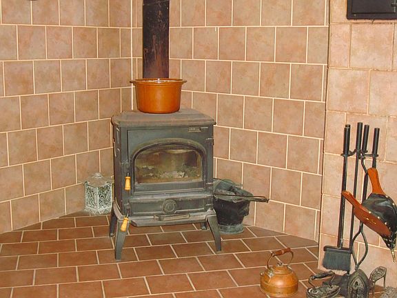 wood stove