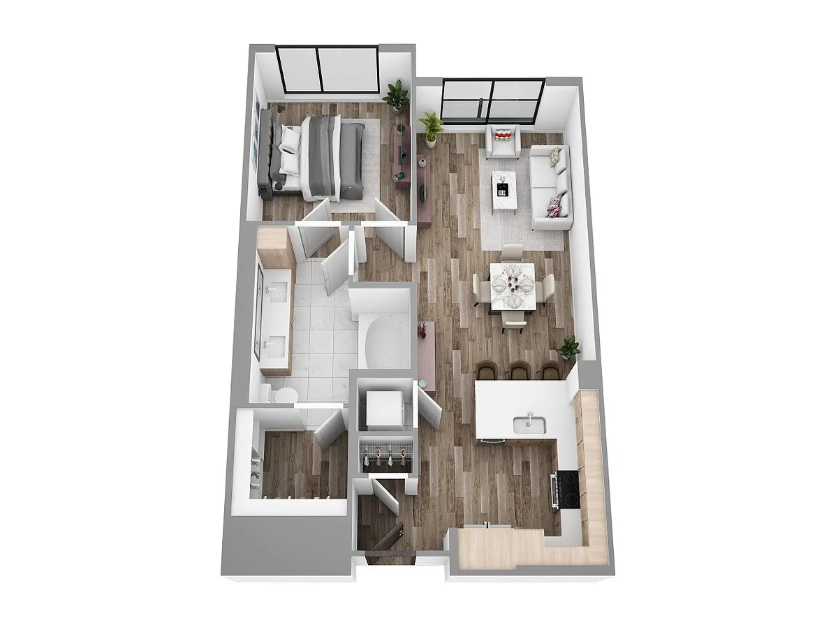 Floor plan A6