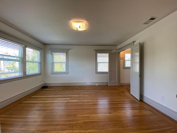 Large bedroom with oversized closet, looking East