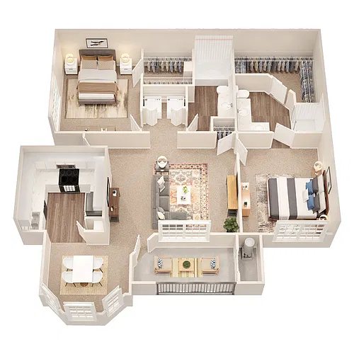 Floor plan Caroline