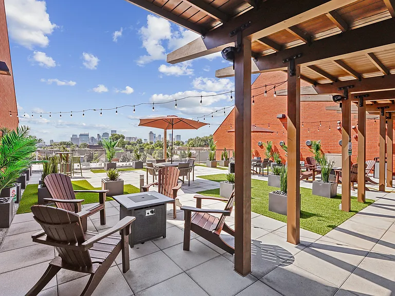 Rooftop Lounge Area