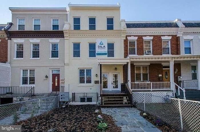 Front of house, prior to landscaping