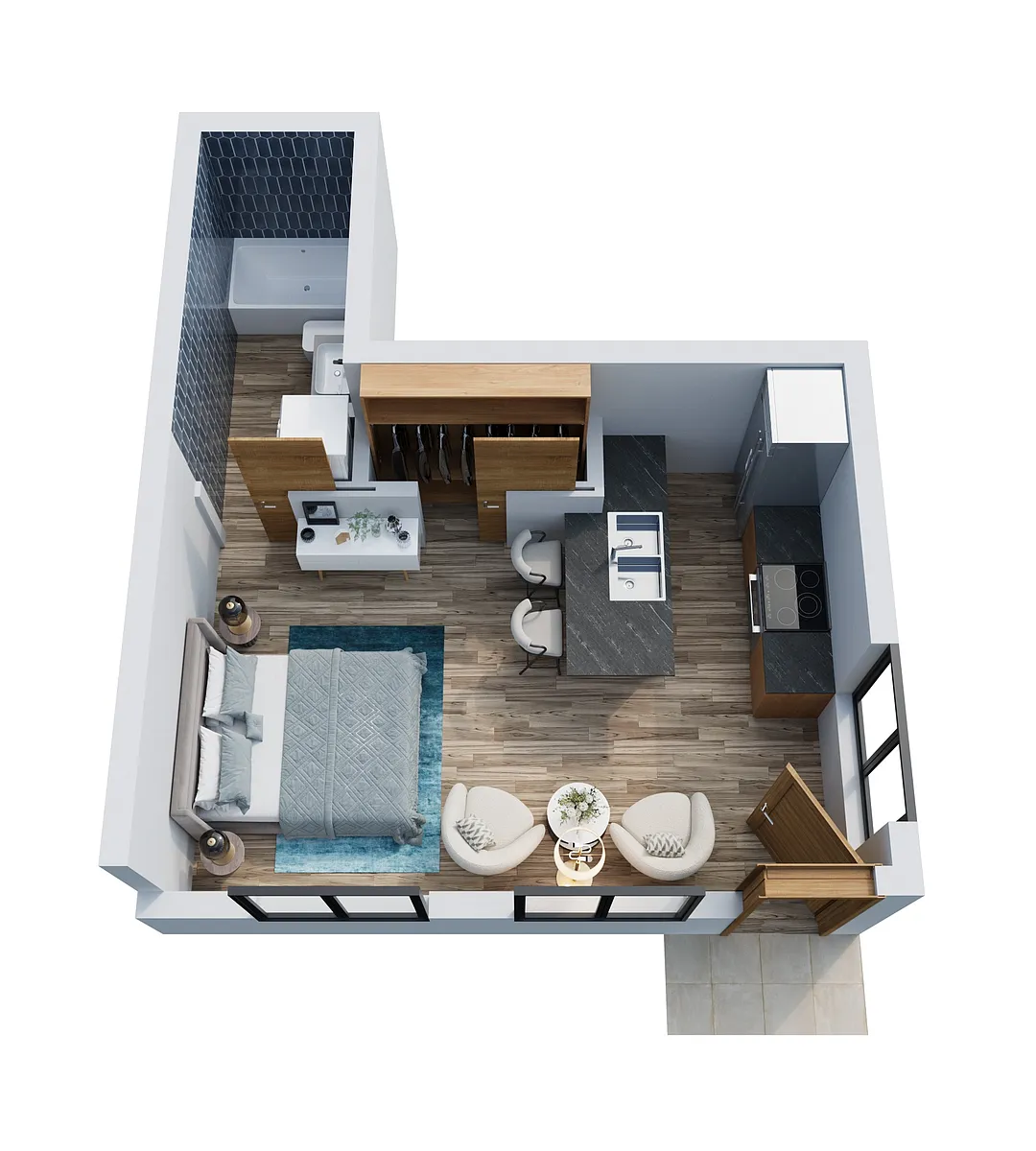 Floor plan The Aspen
