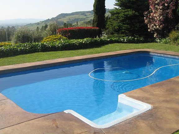 SOLAR HEATED POOL