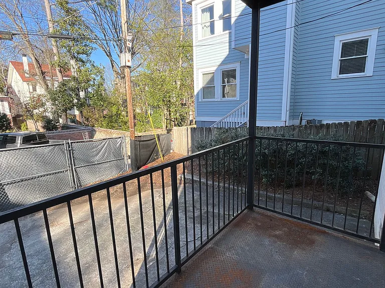 Private porch!