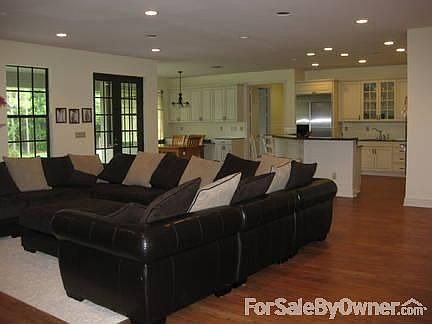 Great room facing kitchen