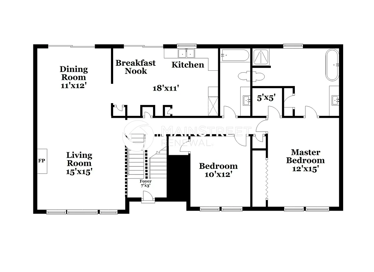 Floor Plan - 6023 Colt Ridge Trl SE