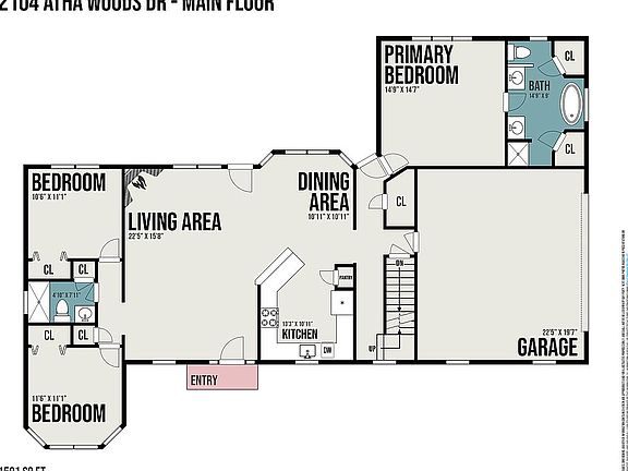 4th image of 2104 Atha Woods Dr